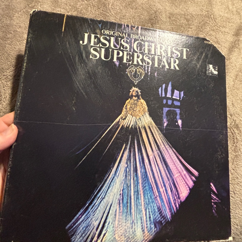 Jesus Christ Superstar Original Broadway Album 1971 LP Vinyl Record